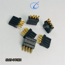 4芯插头插座 JL29-04TKH JL29-04ZJW 矩形连接器 骊创现货
