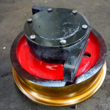φ250*90单边车轮组 天车主动车轮组 被动行车轮