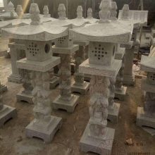 石灯烛台做旧新款草坪灯摆件陶土风灯户外灯喷水池落地灯笼造景