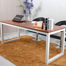 宿舍用钢木桌子办公桌KS长条钢架电脑桌
