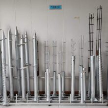 法兰盘麻花桩 厂家现货 光伏螺旋地桩 热镀锌水泥灌注桩