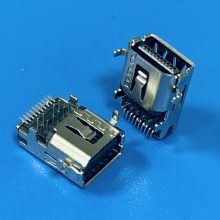 MINIDP沉板母座 DispalyPort 高清音频插座 迷你DP20PIN沉板DIP+SMT插座