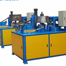 生产大直径全自动数控翻边机翻边旋喇叭口冲孔一体机