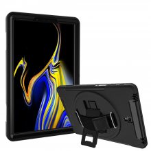飞天轮车载背带款平板防摔保护套 适用三星 S4 sm-T830 平板壳