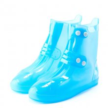 下雨天防水鞋套 便捷式时尚男女防雨鞋套耐磨雨靴