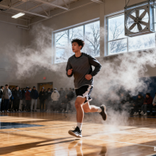 冬日球场的 “隐形新风卫士”