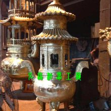 铸铁古宫鼎 弘缘法器供应寺院古宫鼎