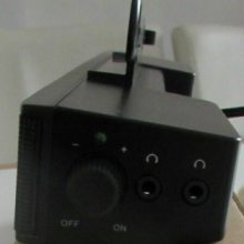 NQ576AA LCD speaker bar HP 显示器黑色下挂式音箱棒