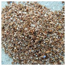 海滨 供应2-4mm金黄色蛭石颗粒 建筑保温材料 动物垫材用蛭石