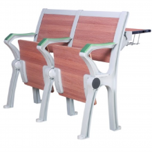 十堰郧西大学阶梯教室活动铝合金课桌椅铝合金连排椅众思创家具