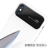 新款iPhoneX创意手机壳硬壳钢化玻璃壳全包壳苹果X磨砂玻璃手机壳