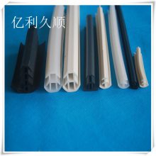 厂家定制 PVC太阳能光伏板防水胶条T型密封条大棚车棚卡缝条