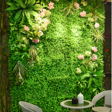 室内客厅阳台装饰绿化仿真假草坪户外塑料绿植形象花艺背景花墙体