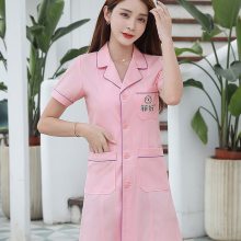 护士服女款长袖秋冬款药店短袖粉色定制美容院冬季医院工作服