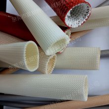 家电配件 硅橡胶绝缘玻纤套管 FRT-25电线保护套管 纤维通 自熄管