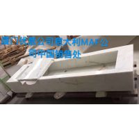 优意公司厂家定制洗手盆浴缸桌面石桌石材雕刻品石材工艺异形加工