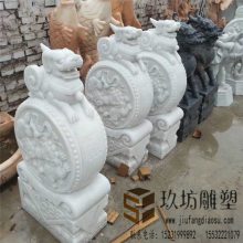 古建石雕抱鼓石 仿古石雕门墩 石雕门墩抱鼓石