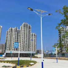 新农村市政工程太阳能路灯大功率6米100w户外防水锂电池路灯杆