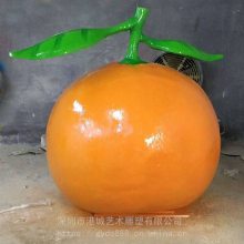 赣州种植园林仿真水果玻璃钢橙子桔子柑橘橘子雕塑摆件