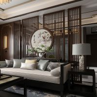 新中欧式实木花格门窗镂空屏风隔断客厅玄关半透纱画新品