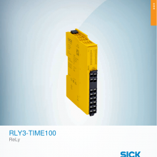 德国SICK西克安全继电器延时型RLY3-TIME100 订货号:1100688