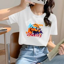纯棉T恤韩版女式T恤库存服装便宜T恤几元短袖供货