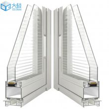 电动型中空百叶玻璃，大小尺寸订做，大硅设计安装一站式服务
