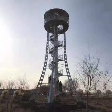 摄像森林防火瞭望塔制造 角钢监控塔生产 厂区预警塔