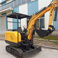 混凝土破碎小型挖掘机 工地施工挖土机 25工程用小挖机