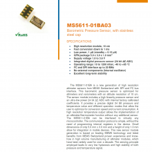 MS5611-01BA03-5024λֱ10cmѹMEAS