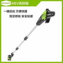 格力博G48PS高枝锯 48v锂电链锯greenworks手持式园林伐木锯