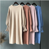 女士毛衣处理2-8元韩版牛仔裤摆地摊货源批发工厂秋冬尾货加厚毛衣低价批发