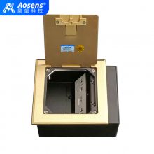 Aosens奥盛 AS-DK-120T-CX/C 开启式地插 信息插 电源插座 铜合金 空架