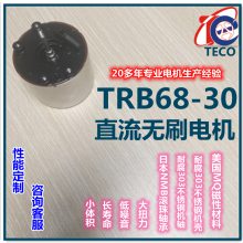 直流无刷微型电机 TRB68-30W功率无刷直流电机 外置驱动器