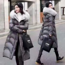 韩版女士棉服 秋冬长款羽绒服 便宜外套清货 时尚面包服