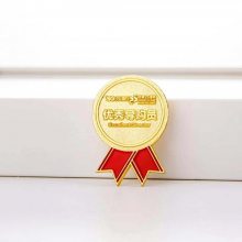 金属徽章定做滴胶校徽志愿者成人礼纪念章大学高校活动胸章定制