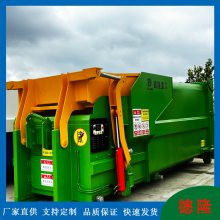 垃圾压缩设备18m? 村级垃圾中转站配套设施建设 车厢可卸式垃圾车