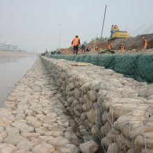 堤坝水利防洪石笼网 景观挡土墙