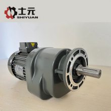 立式法兰减速机GV35-1500W-30-S轴径35 功率1.5KW 止口110 士元电机