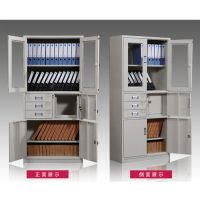 档案柜文件柜铁皮柜资料柜办公凭证柜矮柜储物柜 活动柜带锁小柜子