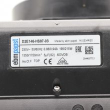 ȫԭװ D2E146-HS97-03 ¹ebmpapst195W 230V