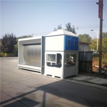 江西上饶 水旋柜旋流塔 漆雾处理设备 定做尺寸合理节约场地