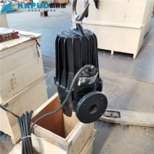 铸铁材质潜水排污泵 WQ15-10-1.5 380V污水泵 无堵塞水泵 凯普德