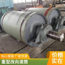 鑫文浩生产供应 包胶增面滚筒 无动力传动滚花辊筒 多规格