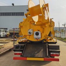 2+4方6方高压清洗吸污车 中小型城市管道疏通车 水箱边挂