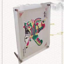 唐山皮影礼品唐山特色礼品工艺品人物摆件女帅