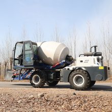 自上料多功能搅拌车 3.5方水泥搅拌车 自上料搅拌一体车