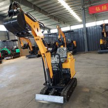 履带小型挖掘机 家用室内破碎小挖机 工程改造微型挖土机
