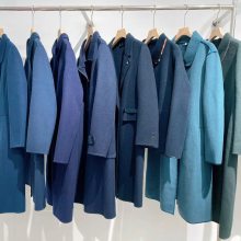 盛依服饰精选朗诗24年汉派品牌组合双面大衣一手女装批发货源