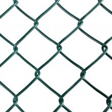 运动场防护网围栏 浸塑铁丝勾花护栏 户外体育设施笼式围网